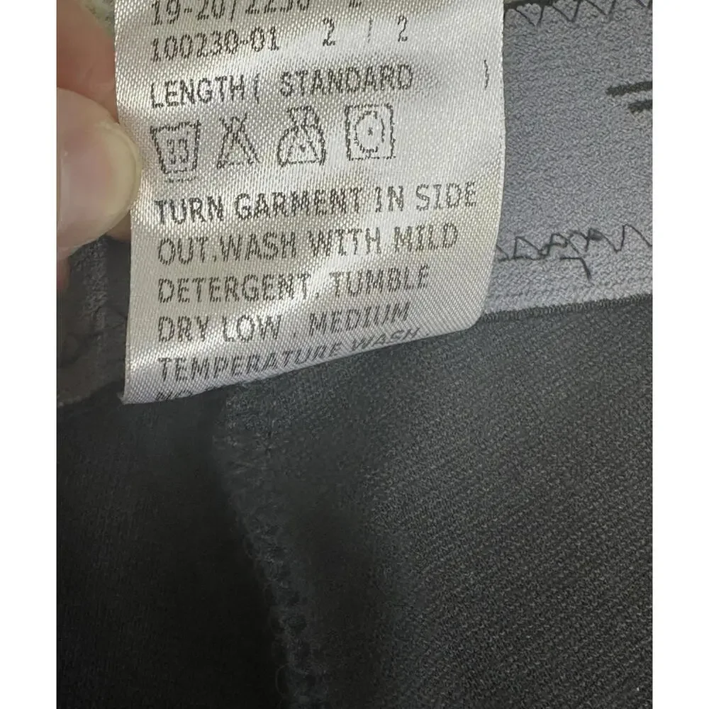 Tuff Rider Lets Ride Womens 38 Pull On Breeches Black Equestrian Knee Patches - Picture 9 of 9